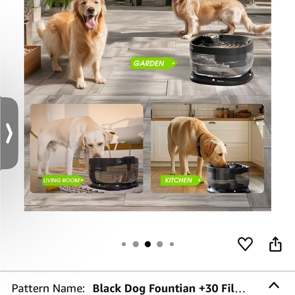 Brand New APETDOLA Wireless Pet Water Fountain + Filter, Charger & Box - Picture 3 of 15